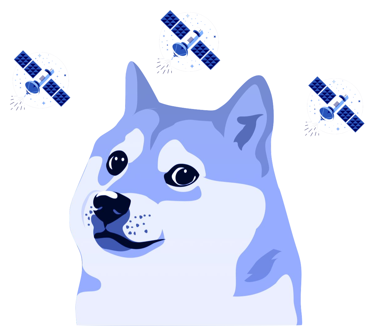 Doge-1 SATELLITE Logo