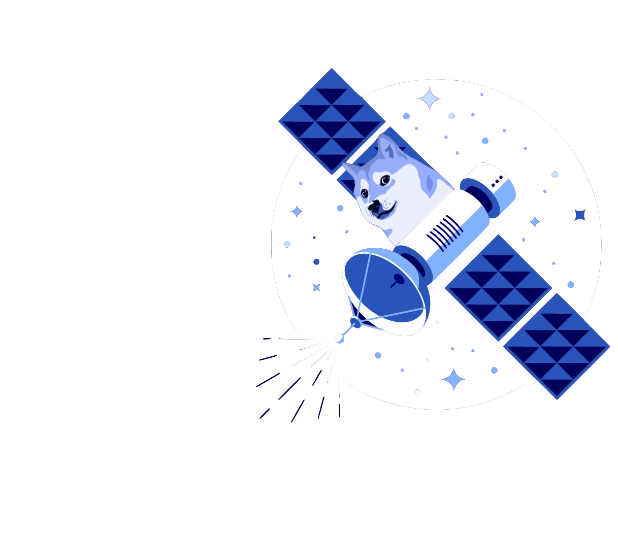 Doge-1 SATELLITE Logo